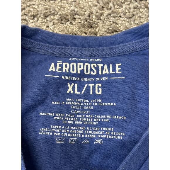 Y2K Aeropostale Affliction Style Wings V Neck T-Shirt Adult XL Cyber Goth - Picture 7 of 9